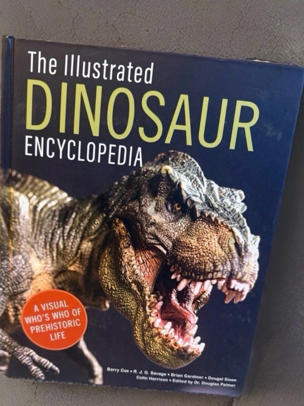 The Illustrated Dinosaur Encyclopedia - Navy Blue Cover